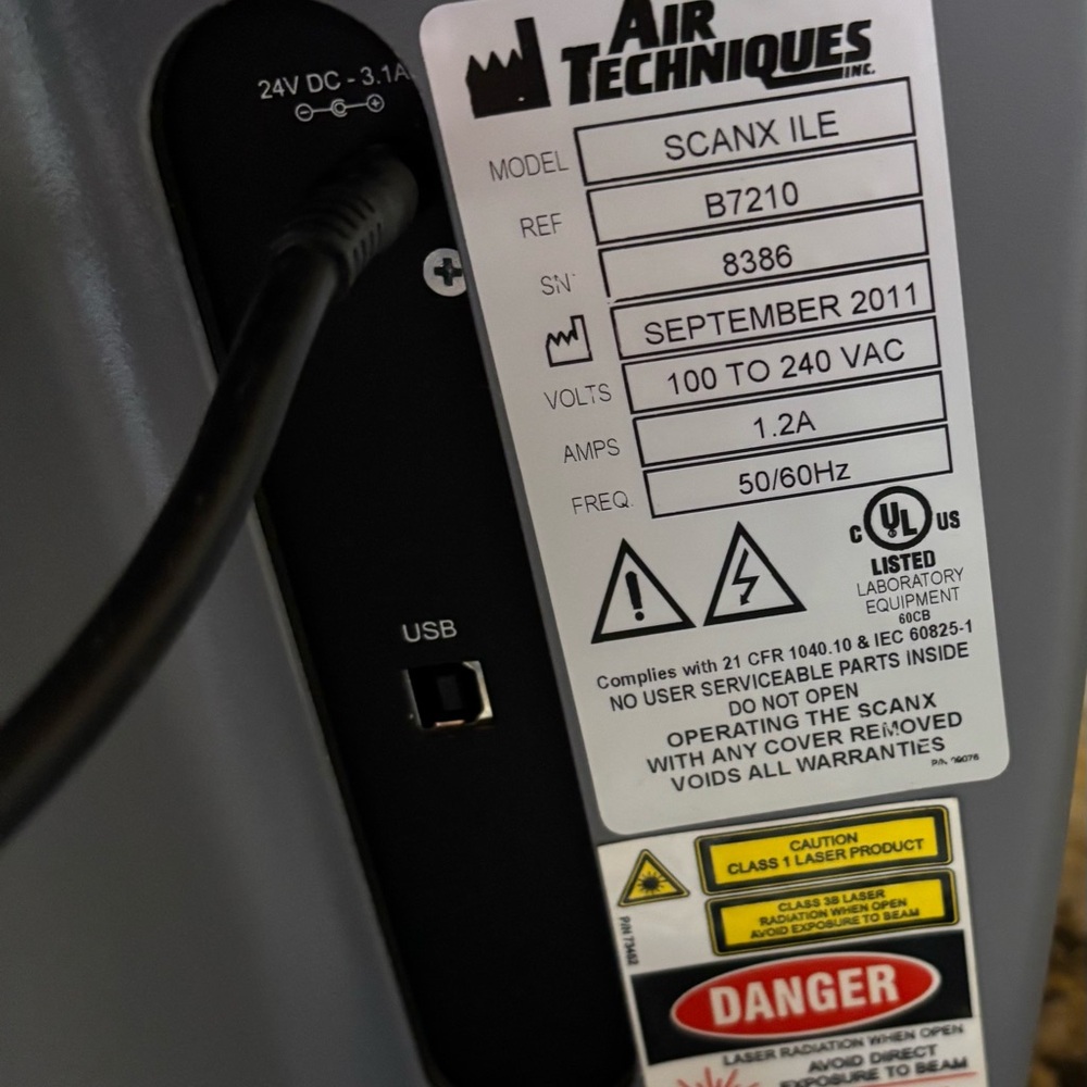 Air Techniques SCANX ILE Model B7210